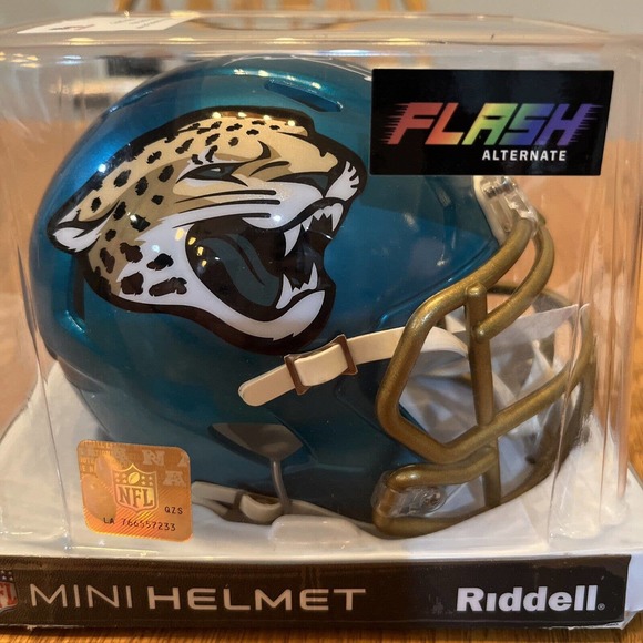 nfl autographed mini helmets Flash Jaguars Fred Taylor jsa certified - Picture 1 of 7